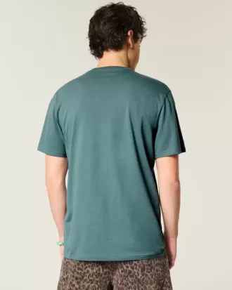 Camiseta clásica de corte redondo