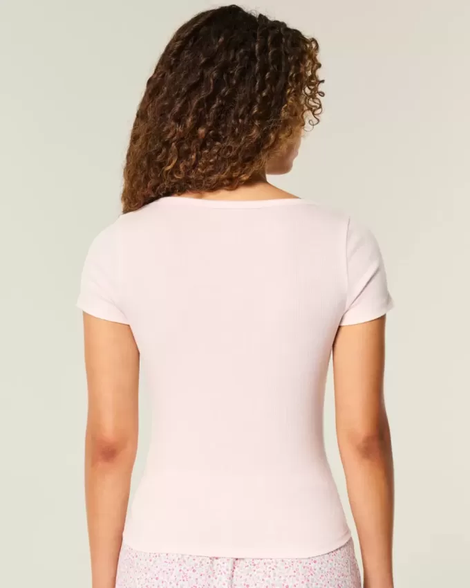 Camiseta con escote redondo Camiseta con escote redondo