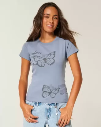 Camiseta con estampado de mariposas de Londres para bebé