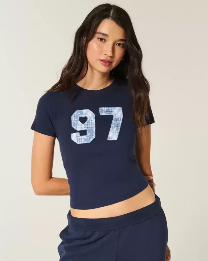 Camiseta de bebé con gráfico de números Camiseta de bebé con gráfico de números