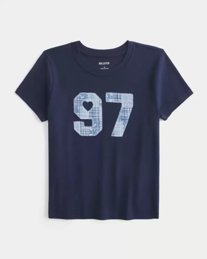 Camiseta de bebé con gráfico de números Camiseta de bebé con gráfico de números