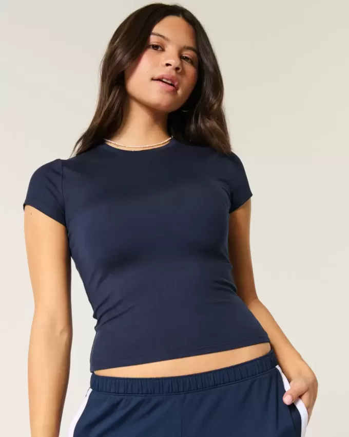 Camiseta de bebé de tejido suave y elástico sin costuras Camiseta de bebé de tejido suave y elástico sin costuras