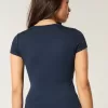 Camiseta de bebé de tejido suave y elástico sin costuras Camiseta de bebé de tejido suave y elástico sin costuras