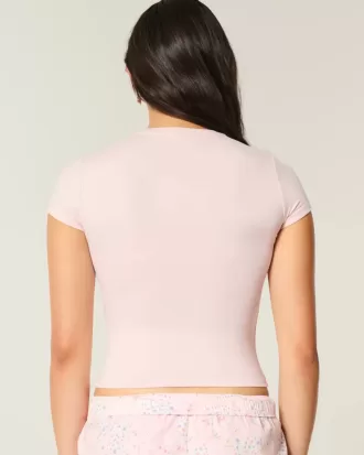 Camiseta de bebé de tejido suave y elástico sin costuras