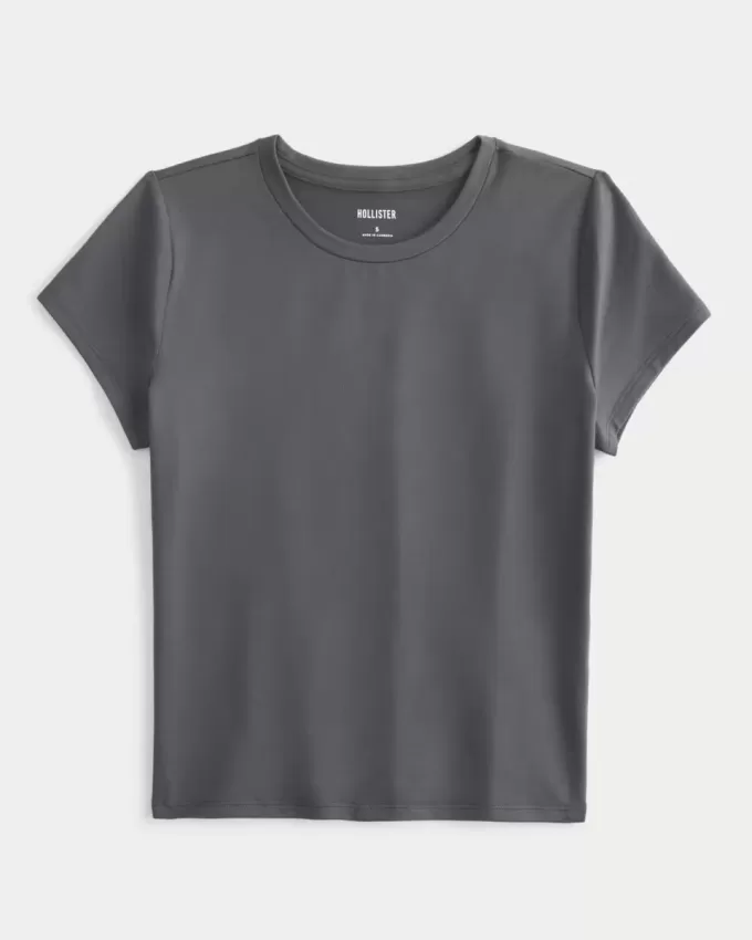 Camiseta de bebé de tejido suave y elástico sin costuras Camiseta de bebé de tejido suave y elástico sin costuras