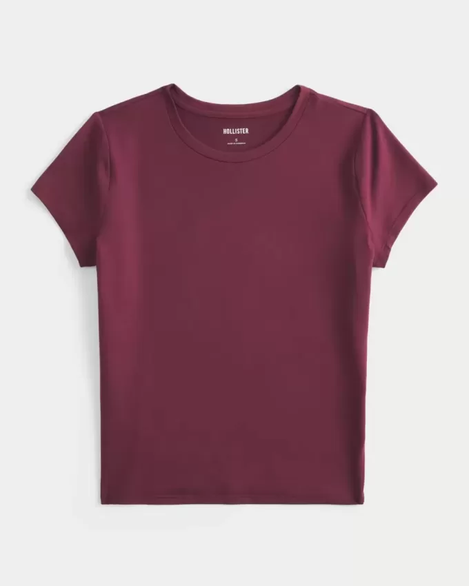 Camiseta de bebé de tejido suave y elástico sin costuras Camiseta de bebé de tejido suave y elástico sin costuras