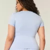 Camiseta de bebé de tejido suave y elástico sin costuras