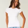 Camiseta de bebé de tela sin costuras con cuello redondo Camiseta de bebé de tela sin costuras con cuello redondo
