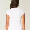 Camiseta de bebé de tela sin costuras con cuello redondo Camiseta de bebé de tela sin costuras con cuello redondo