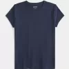 Camiseta de bebé de tela sin costuras con cuello redondo Camiseta de bebé de tela sin costuras con cuello redondo