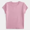 Camiseta de bebé de tela suave y elástica sin costuras