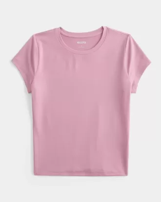 Camiseta de bebé de tela suave y elástica sin costuras