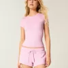 Camiseta de bebé de tela suave y elástica sin costuras Camiseta de bebé de tela suave y elástica sin costuras