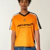 Camiseta de fútbol con gráfico cuadrado de McLaren