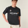 Camiseta de fútbol con gráfico cuadrado de McLaren