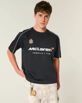 Camiseta de fútbol con gráfico cuadrado de McLaren