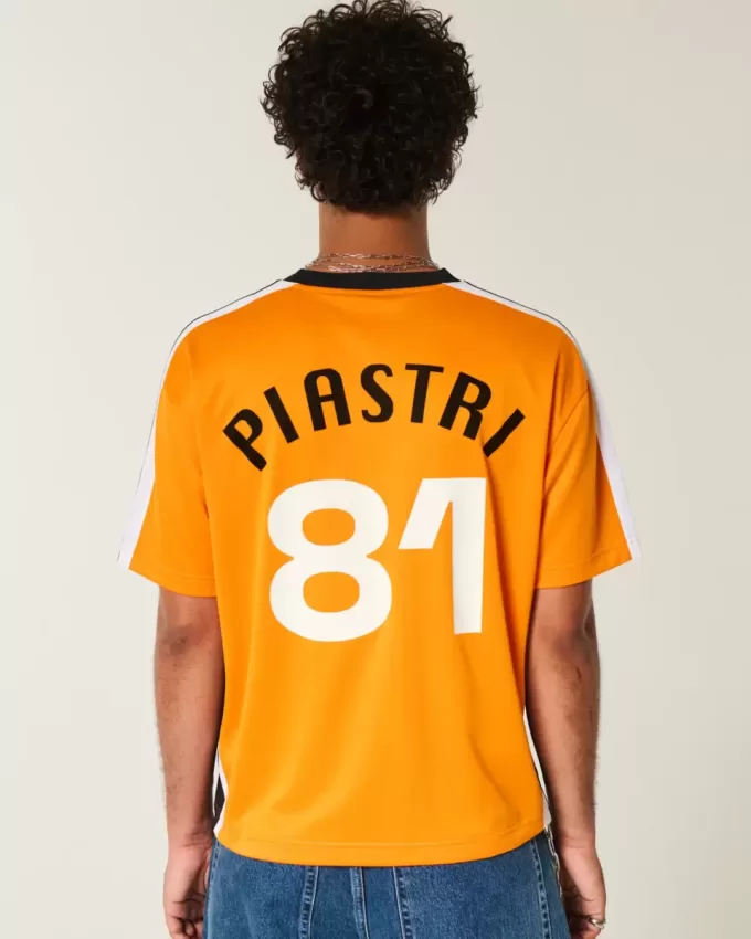 Camiseta de fútbol con gráfico cuadrado de McLaren