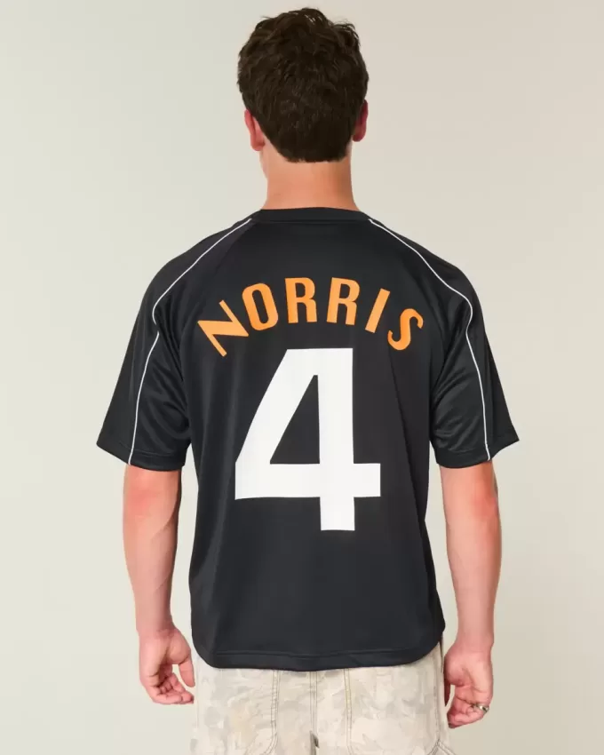 Camiseta de fútbol con gráfico cuadrado de McLaren
