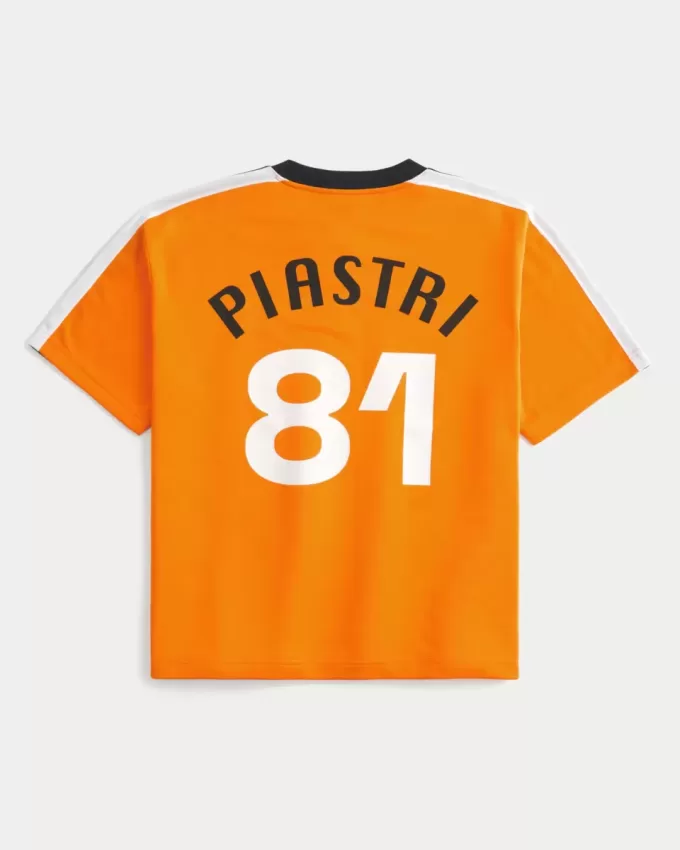 Camiseta de fútbol con gráfico cuadrado de McLaren