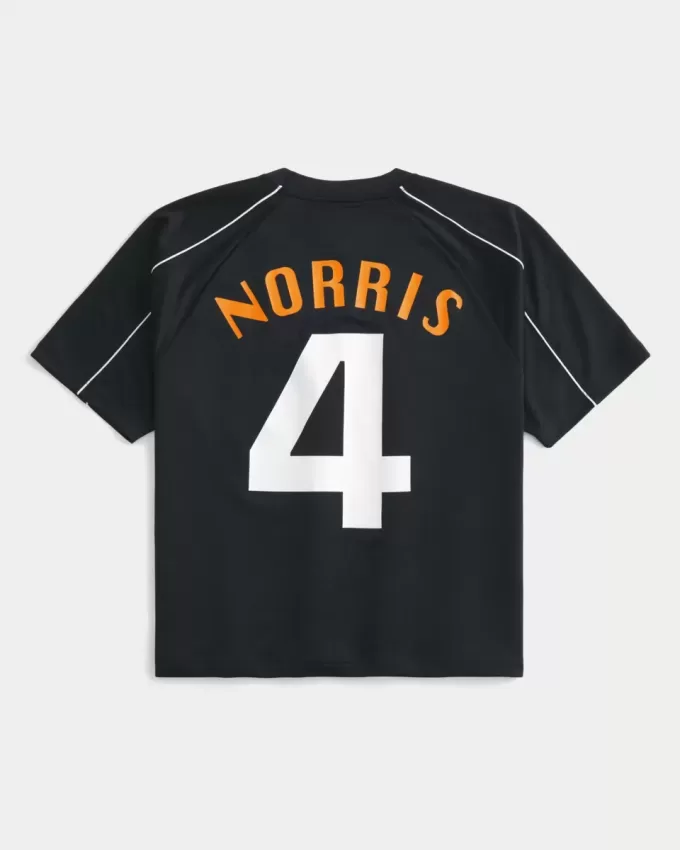 Camiseta de fútbol con gráfico cuadrado de McLaren
