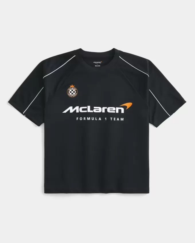 Camiseta de fútbol con gráfico cuadrado de McLaren