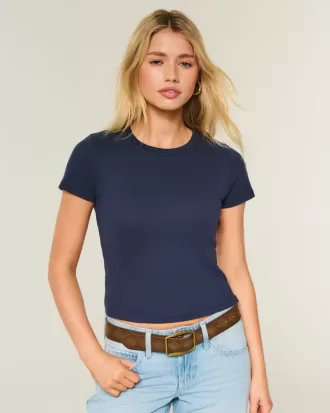 Camiseta de manga corta fácil para bebé