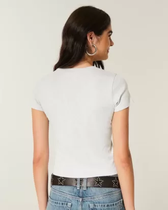 Camiseta de manga corta fácil para bebé
