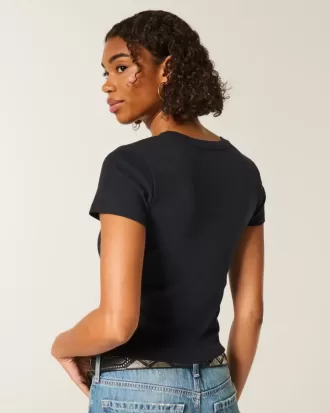 Camiseta de manga corta fácil para bebé