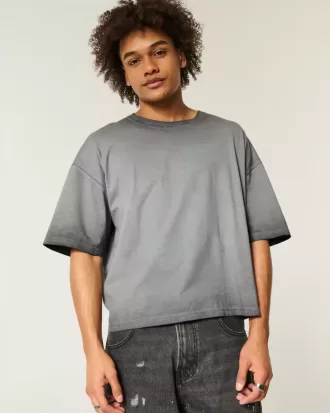 Camiseta de tripulación de peso pesado