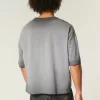 Camiseta de tripulación de peso pesado
