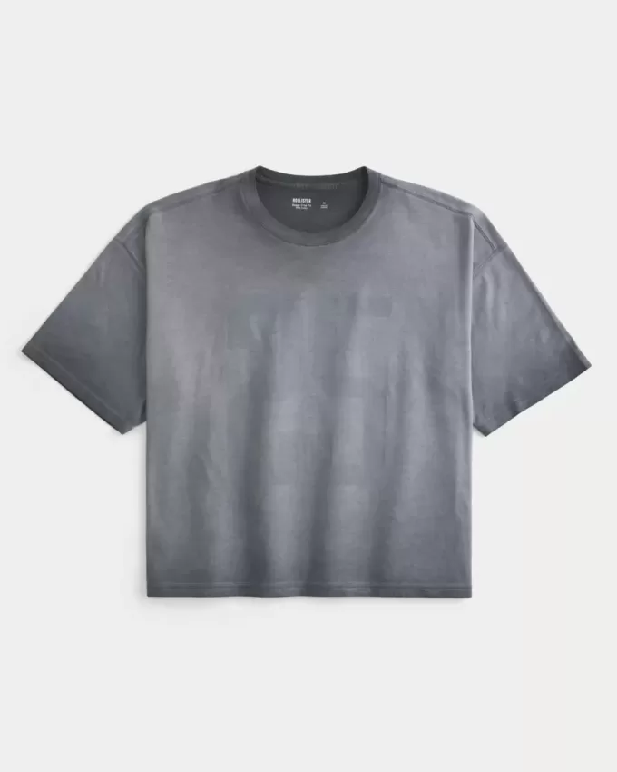 Camiseta de tripulación de peso pesado