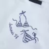 Camiseta fácil de anudar con hombros descubiertos Camiseta fácil de anudar con hombros descubiertos