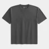 Camiseta gráfica cuadrada con estrella de peso pesado Camiseta gráfica cuadrada con estrella de peso pesado