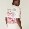 Camiseta gráfica cuadrada de la Copa Mundial de la FIFA México 1986