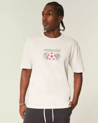 Camiseta gráfica cuadrada de la Copa Mundial de la FIFA México 1986