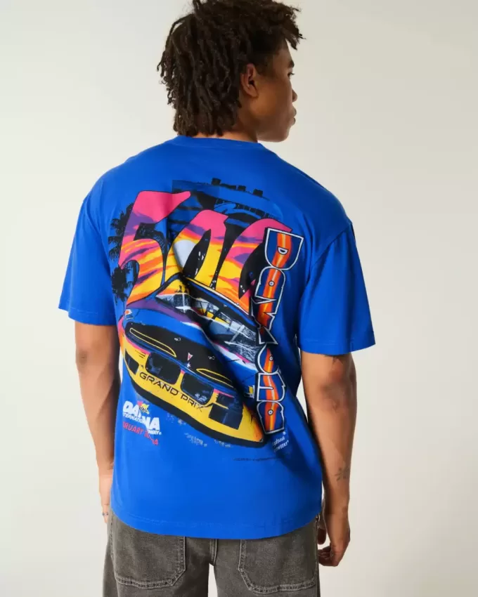 Camiseta gráfica cuadrada de la Daytona 500