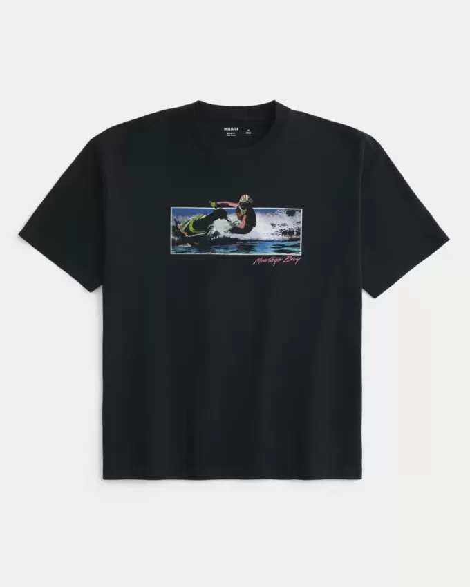 Camiseta gráfica cuadrada de Montego Bay Camiseta gráfica cuadrada de Montego Bay