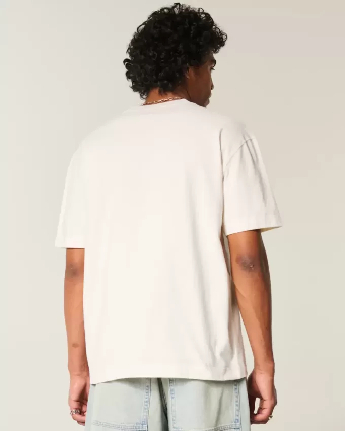 Camiseta gráfica cuadrada de peso pesado de Croacia Camiseta gráfica cuadrada de peso pesado de Croacia