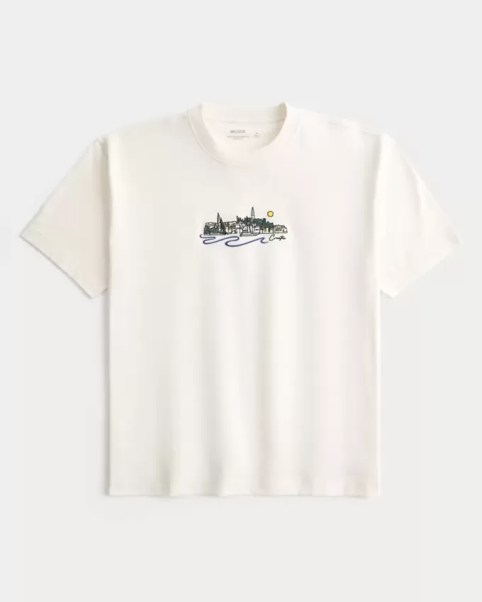 Camiseta gráfica cuadrada de peso pesado de Croacia Camiseta gráfica cuadrada de peso pesado de Croacia