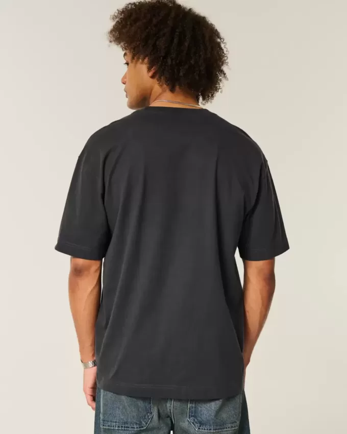 Camiseta gráfica cuadrada de peso pesado de los Looney Tunes