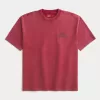 Camiseta gráfica cuadrada de peso pesado de Los Ángeles Camiseta gráfica cuadrada de peso pesado de Los Ángeles