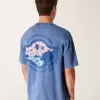 Camiseta gráfica cuadrada de peso pesado de South Padre Island Camiseta gráfica cuadrada de peso pesado de South Padre Island