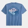 Camiseta gráfica cuadrada de peso pesado de South Padre Island Camiseta gráfica cuadrada de peso pesado de South Padre Island