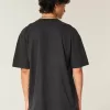 Camiseta gráfica cuadrada de peso pesado sin miedo Camiseta gráfica cuadrada de peso pesado sin miedo