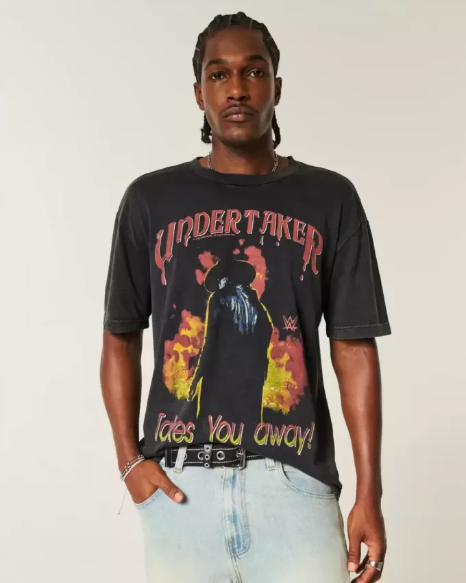 Camiseta gráfica cuadrada de Undertaker Camiseta gráfica cuadrada de Undertaker