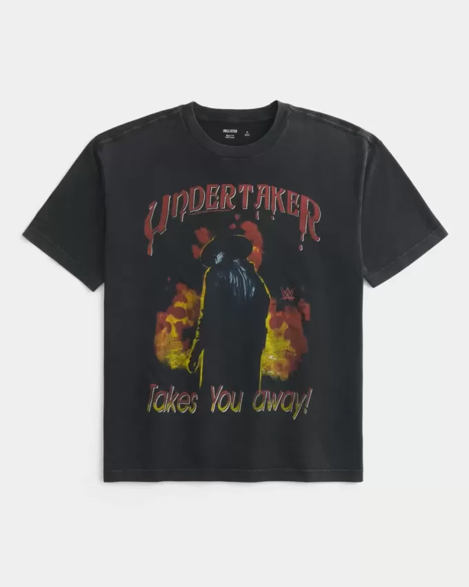 Camiseta gráfica cuadrada de Undertaker Camiseta gráfica cuadrada de Undertaker