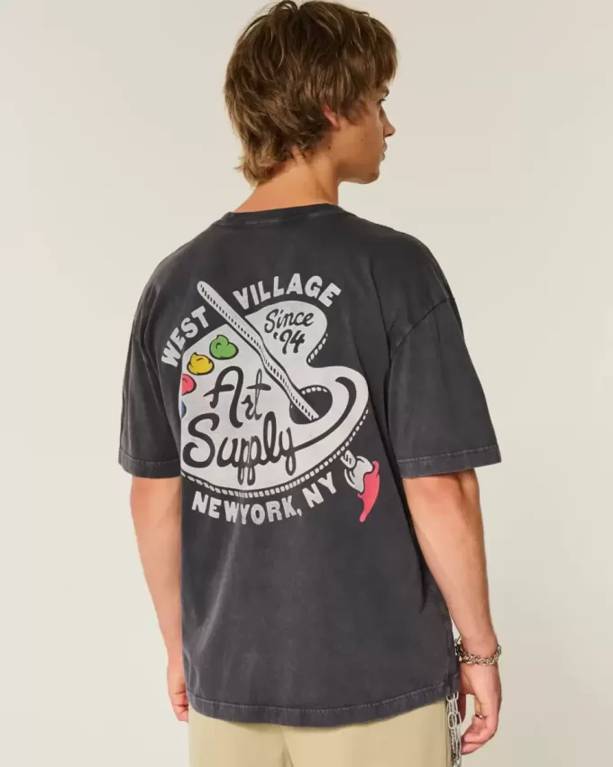 Camiseta gráfica cuadrada de West Village Art Supply Camiseta gráfica cuadrada de West Village Art Supply