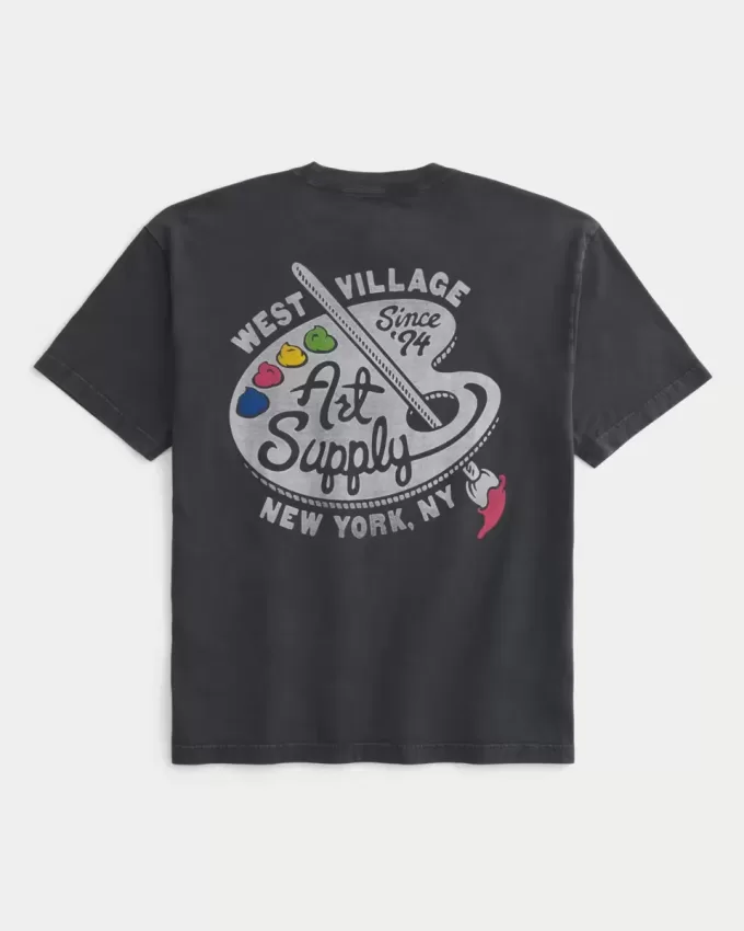 Camiseta gráfica cuadrada de West Village Art Supply Camiseta gráfica cuadrada de West Village Art Supply