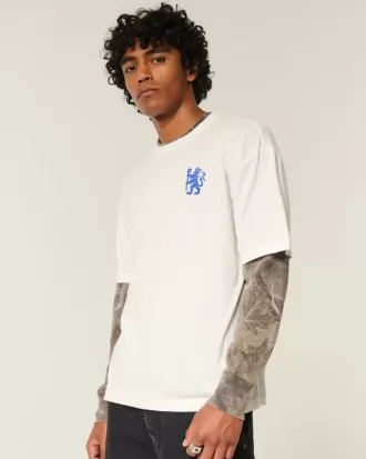 Camiseta gráfica cuadrada del Chelsea FC