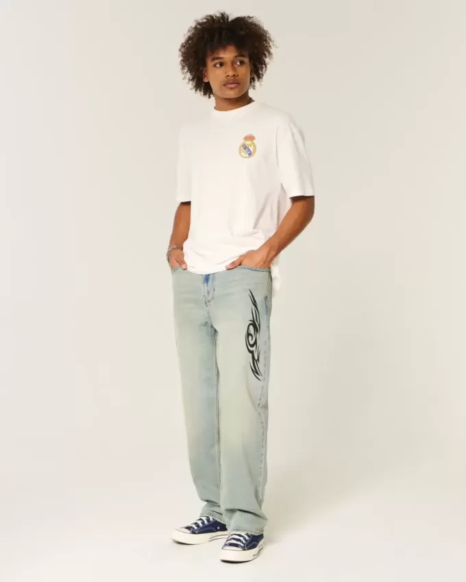 Camiseta gráfica cuadrada del Real Madrid CF Camiseta gráfica cuadrada del Real Madrid CF